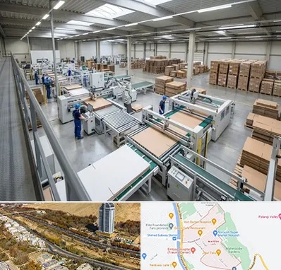 کارتن سازی در خیابان نیایش شیراز 