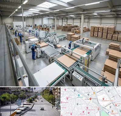 کارتن سازی در خیابان زند شیراز 