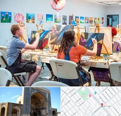 آموزشگاه رنگ روغن در مصلی مشهد