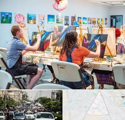 آموزشگاه رنگ روغن در سیدی مشهد