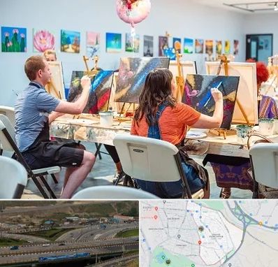 آموزشگاه رنگ روغن در یاغچیان تبریز