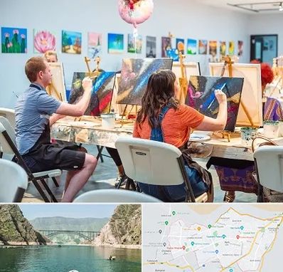 آموزشگاه رنگ روغن در ایلام