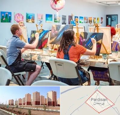 آموزشگاه رنگ روغن در پردیسان قم
