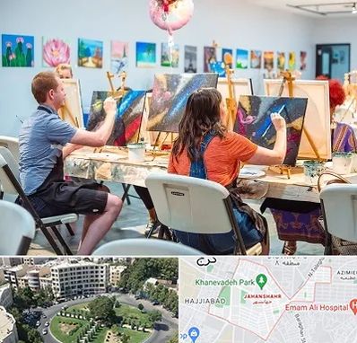 آموزشگاه رنگ روغن در جهانشهر کرج