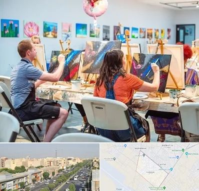 آموزشگاه رنگ روغن در کیانمهر کرج