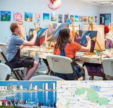 آموزشگاه رنگ روغن در چیتگر 