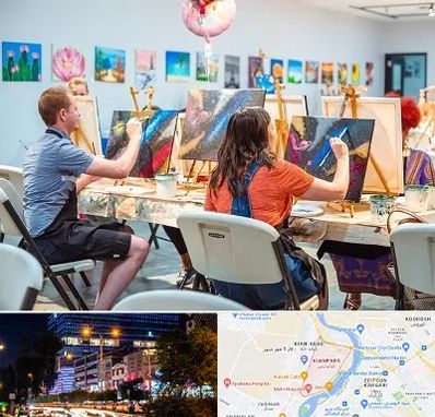 آموزشگاه رنگ روغن در کیانپارس اهواز