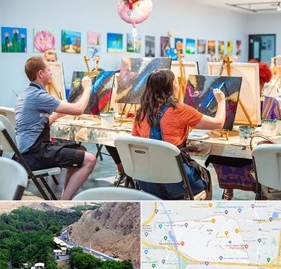 آموزشگاه رنگ روغن در کن