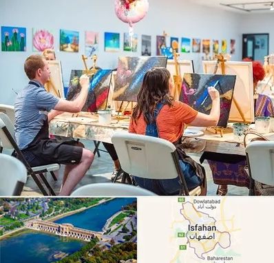 آموزشگاه رنگ روغن در اصفهان