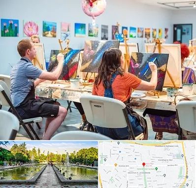 آموزشگاه رنگ روغن در سرسبز