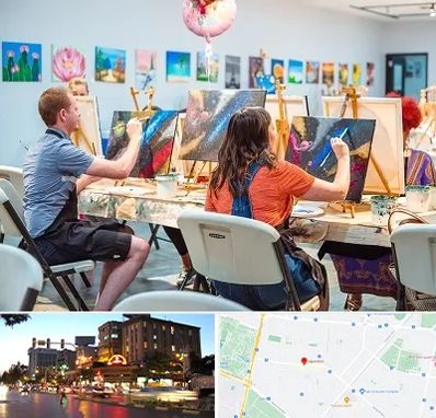 آموزشگاه رنگ روغن در بلوار سجاد مشهد