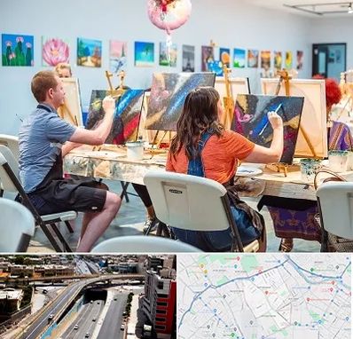 آموزشگاه رنگ روغن در ستارخان شیراز