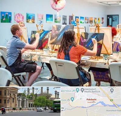 آموزشگاه رنگ روغن در پاکدشت