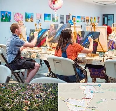 آموزشگاه رنگ روغن در دماوند