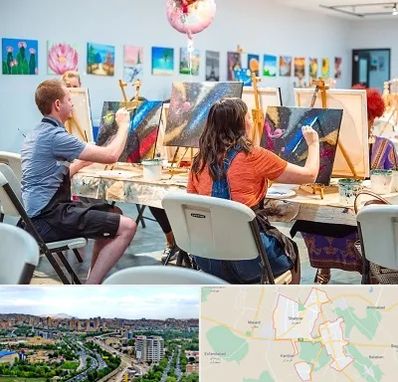 آموزشگاه رنگ روغن در شهریار