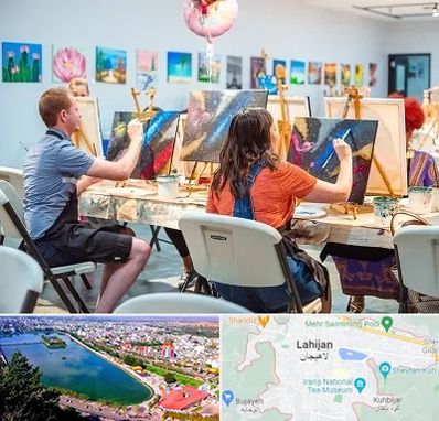 آموزشگاه رنگ روغن در لاهیجان