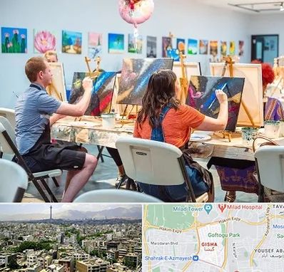 آموزشگاه رنگ روغن در گیشا