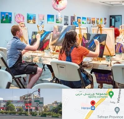 آموزشگاه رنگ روغن در هروی