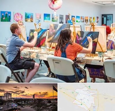 آموزشگاه رنگ روغن در قوچان