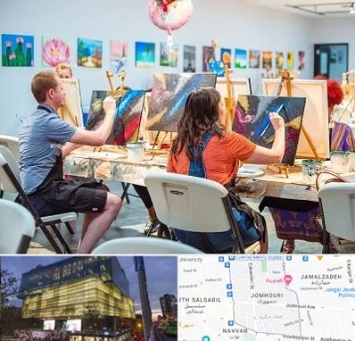 آموزشگاه رنگ روغن در جمهوری