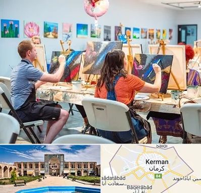آموزشگاه رنگ روغن در کرمان