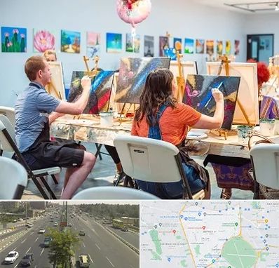 آموزشگاه رنگ روغن در منطقه 17 تهران