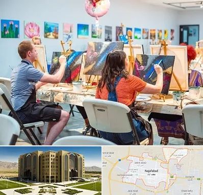 آموزشگاه رنگ روغن در نجف آباد