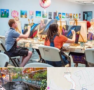 آموزشگاه رنگ روغن در درکه