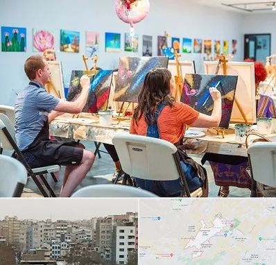 آموزشگاه رنگ روغن در محمد شهر کرج