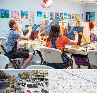 آموزشگاه رنگ روغن در مفتح مشهد