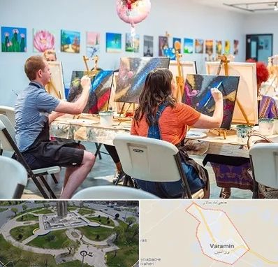آموزشگاه رنگ روغن در ورامین