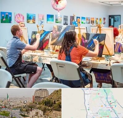 آموزشگاه رنگ روغن در فرهنگ شهر شیراز