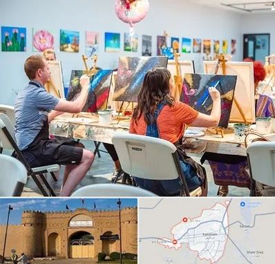 آموزشگاه رنگ روغن در ایرانشهر