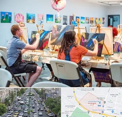 آموزشگاه رنگ روغن در گلشهر کرج