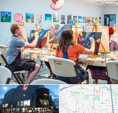 آموزشگاه رنگ روغن در بلوار اباذر