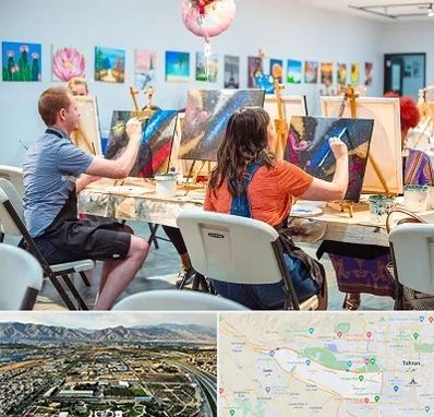 آموزشگاه رنگ روغن در منطقه 21 تهران