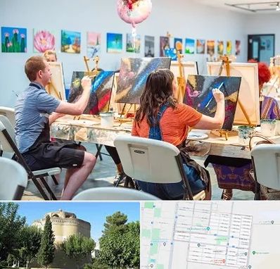 آموزشگاه رنگ روغن در مرداویج اصفهان