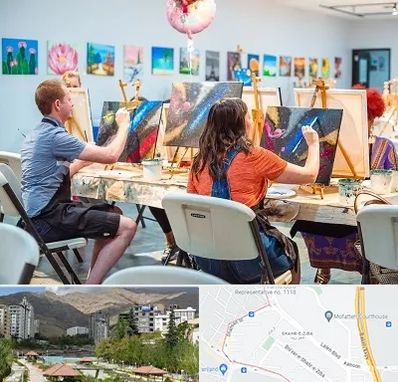 آموزشگاه رنگ روغن در شهر زیبا