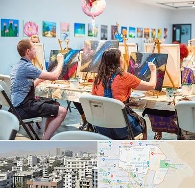 آموزشگاه رنگ روغن در منطقه 14 تهران