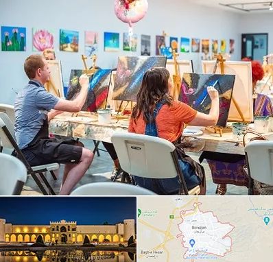 آموزشگاه رنگ روغن در برازجان