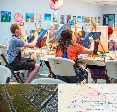 آموزشگاه رنگ روغن در الهیه مشهد