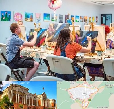 آموزشگاه رنگ روغن در خوی