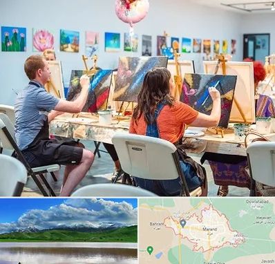 آموزشگاه رنگ روغن در مرند