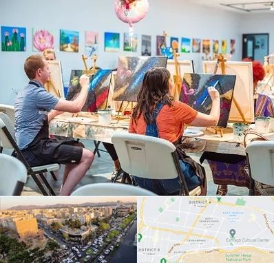 آموزشگاه رنگ روغن در تهرانپارس 