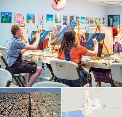 آموزشگاه رنگ روغن در بندر ماهشهر