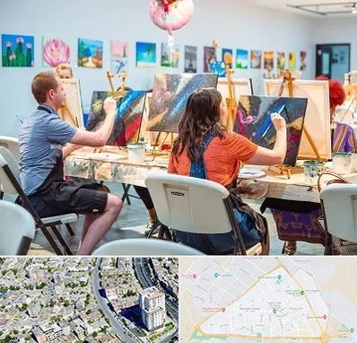 آموزشگاه رنگ روغن در قاسم آباد مشهد