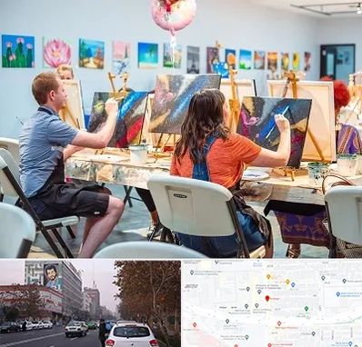 آموزشگاه رنگ روغن در کارگر شمالی