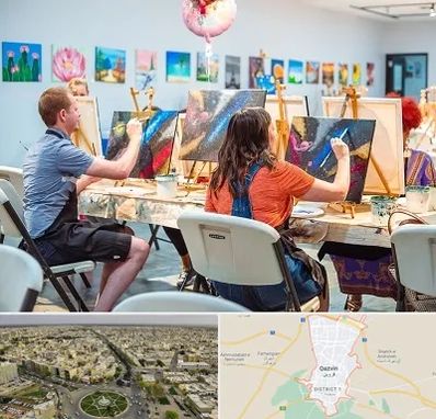 آموزشگاه رنگ روغن در قزوین