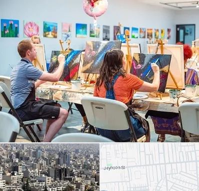 آموزشگاه رنگ روغن در جیحون