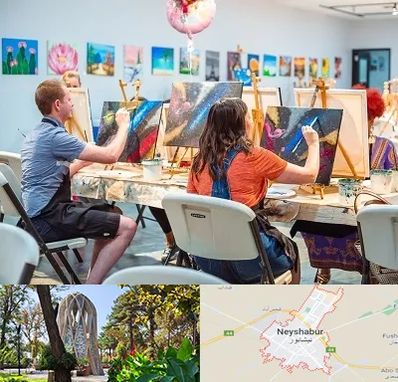 آموزشگاه رنگ روغن در نیشابور